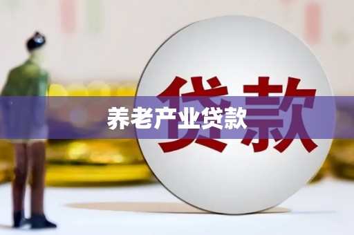 三水养老产业贷款