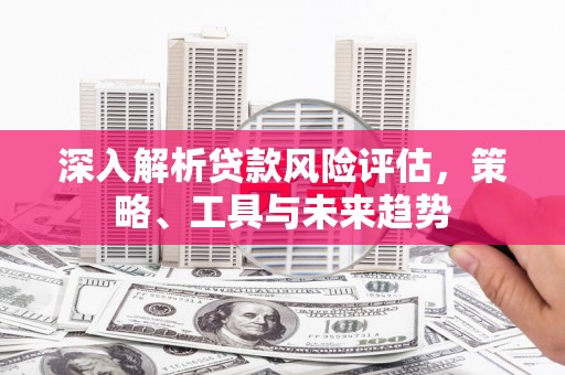 三水深入解析贷款风险评估，策略、工具与未来趋势