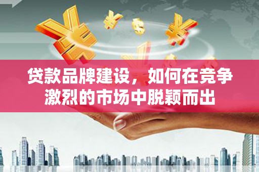 三水贷款品牌建设，如何在竞争激烈的市场中脱颖而出