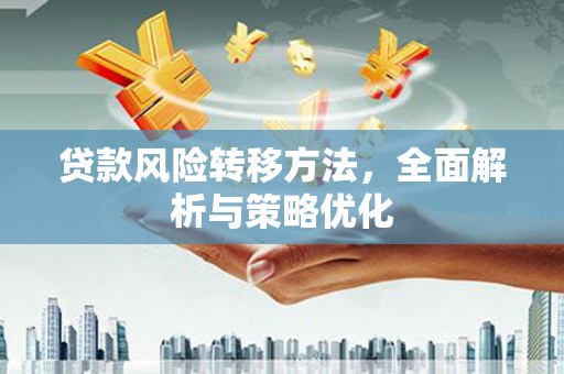 三水贷款风险转移方法，全面解析与策略优化
