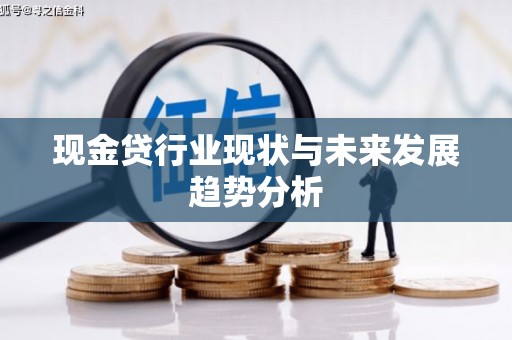 三水现金贷行业现状与未来发展趋势分析