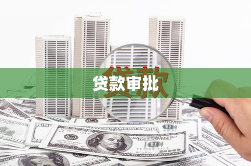 三水贷款审批