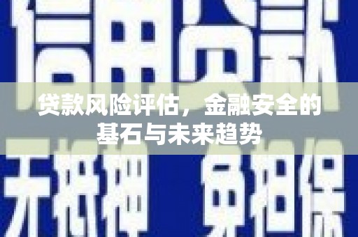 三水贷款风险评估，金融安全的基石与未来趋势
