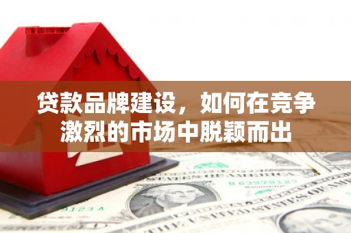 三水贷款品牌建设，如何在竞争激烈的市场中脱颖而出