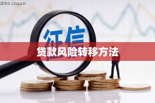 三水贷款风险转移方法