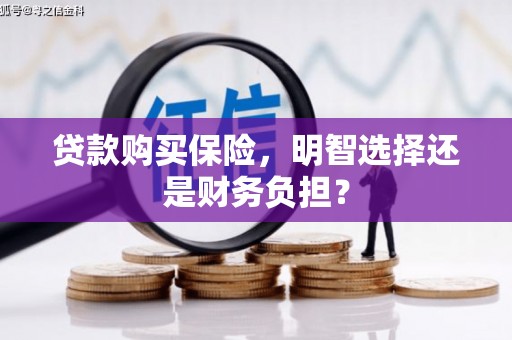 三水贷款购买保险，明智选择还是财务负担？