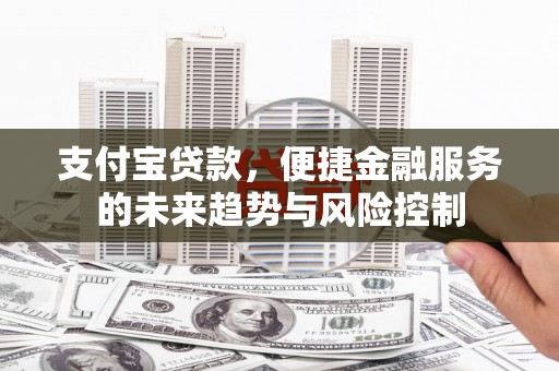 三水支付宝贷款，便捷金融服务的未来趋势与风险控制