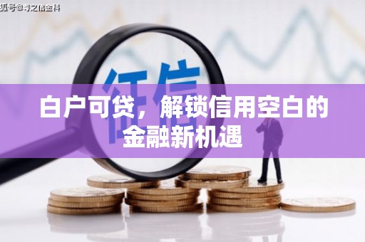 三水白户可贷，解锁信用空白的金融新机遇