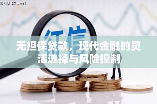 三水无担保贷款，现代金融的灵活选择与风险控制