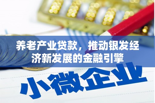 三水养老产业贷款，推动银发经济新发展的金融引擎