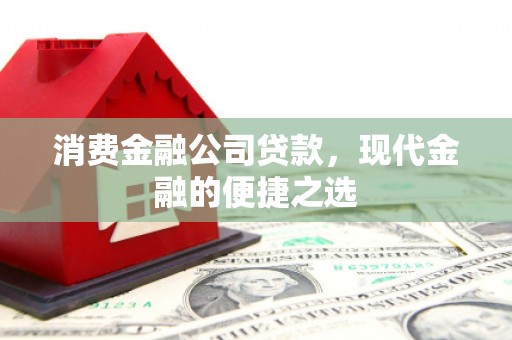三水消费金融公司贷款，现代金融的便捷之选