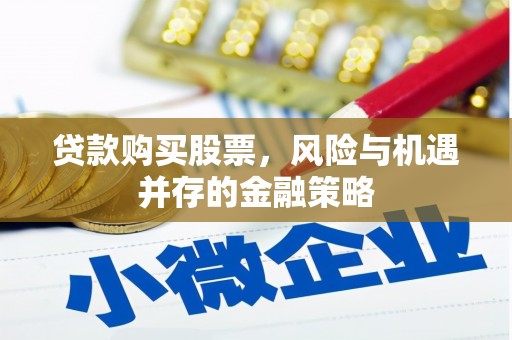 三水贷款购买股票，风险与机遇并存的金融策略