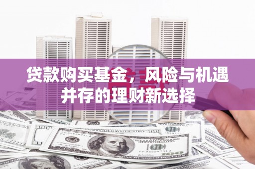 三水贷款购买基金，风险与机遇并存的理财新选择