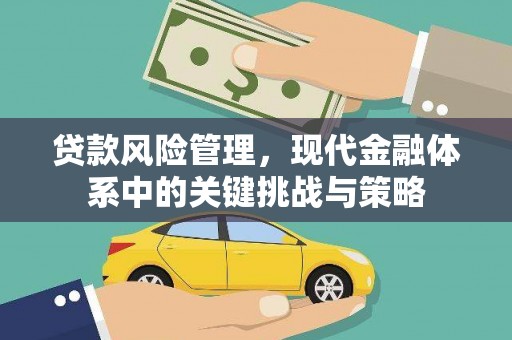 三水贷款风险管理，现代金融体系中的关键挑战与策略
