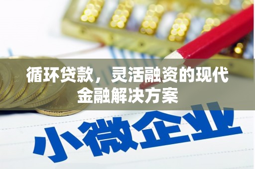 三水循环贷款，灵活融资的现代金融解决方案
