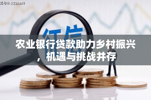 三水农业银行贷款助力乡村振兴，机遇与挑战并存