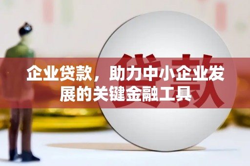 三水企业贷款，助力中小企业发展的关键金融工具