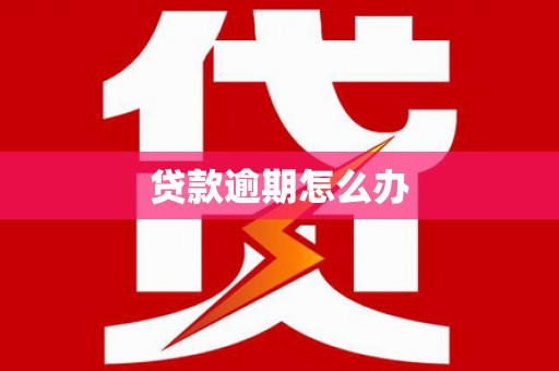 三水贷款逾期怎么办
