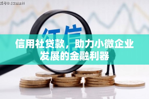 三水信用社贷款，助力小微企业发展的金融利器