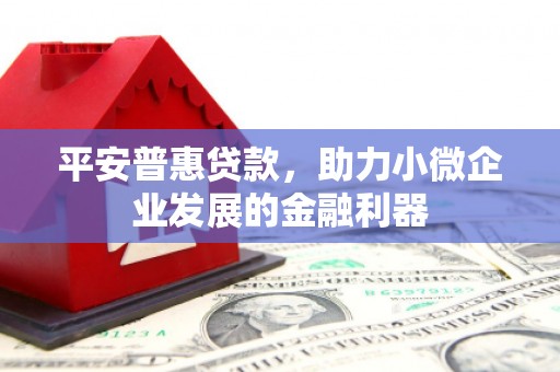 三水平安普惠贷款，助力小微企业发展的金融利器