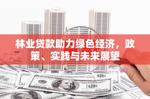 三水林业贷款助力绿色经济，政策、实践与未来展望