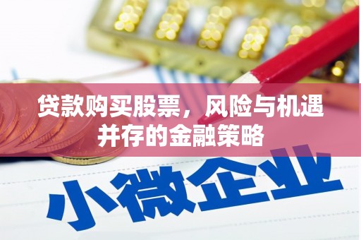 三水贷款购买股票，风险与机遇并存的金融策略