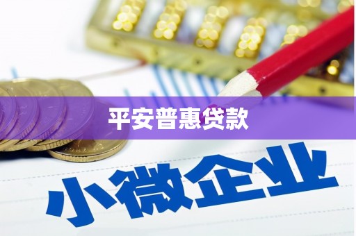 三水平安普惠贷款